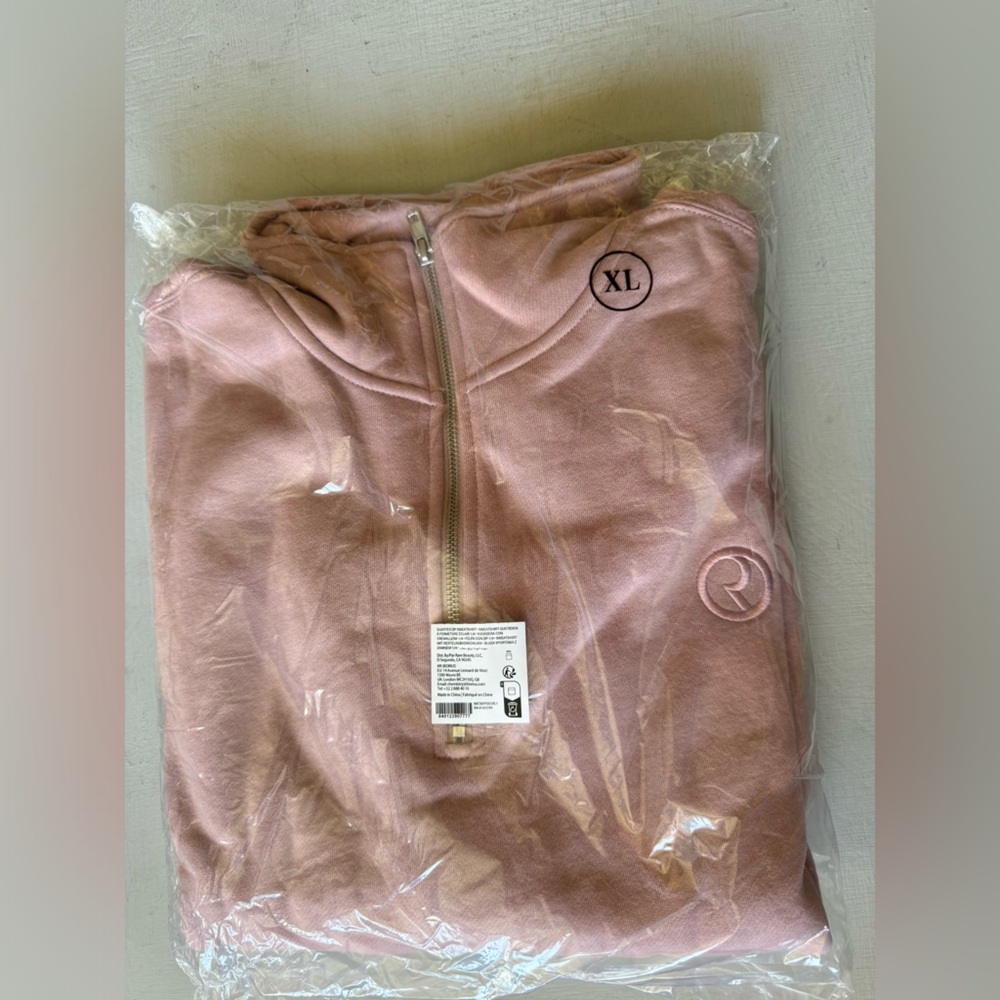 NWT Rare Beauty Everyday Quarter Zip Sweatshirt - Picture 5 of 6